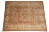 Load image into Gallery viewer, 9.2 x 11.5 Neutral Cinnamon Coffee Brown Chobi Peshawar Great Rug #F-4183