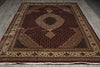 Load image into Gallery viewer, Decorative rug with intricate patterns on a wooden floor