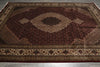 Load image into Gallery viewer, Decorative rug with intricate patterns on a wooden floor