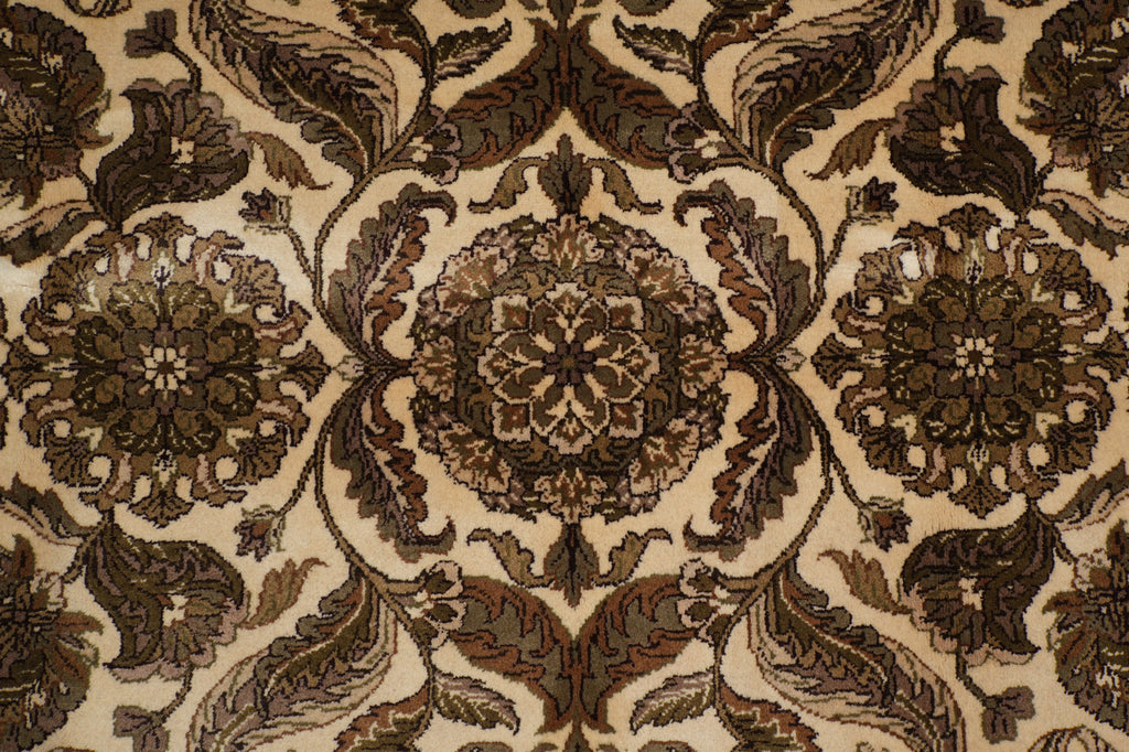 8 x 8 Feet Square Handmade Jaipur Rug #F-3366