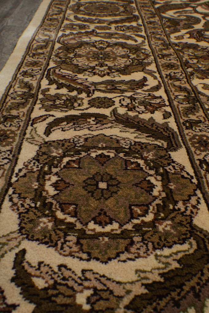 8 x 8 Feet Square Handmade Jaipur Rug #F-3366