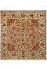 Load image into Gallery viewer, 8 x 8 Camel Brown Oushak Rug #PIX-16086