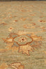 Load image into Gallery viewer, 14 x 15.9 Light Green Chobi Peshawar Quality Natural Wool Rug #PIX-15431