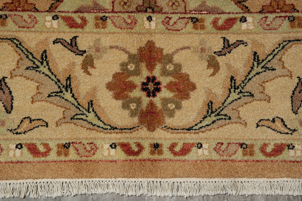 8 x 8 Camel Brown Oushak Rug #PIX-16086