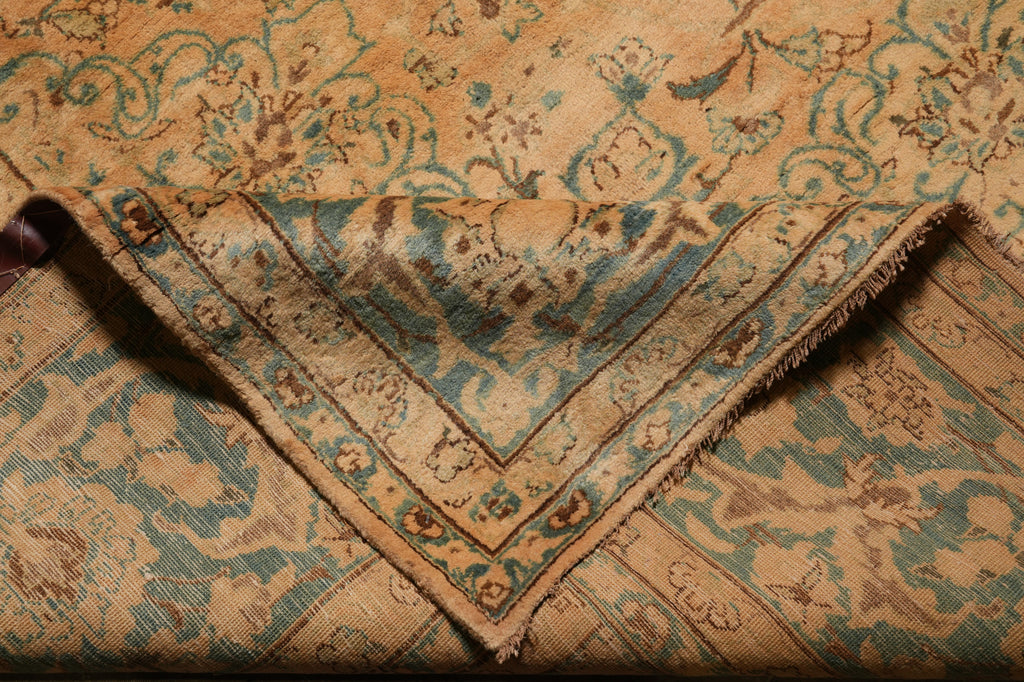 11.2 x 16.5 Estate Persian Hand-Knotted Wool Rug