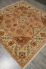 Load image into Gallery viewer, 8 x 8 Camel Brown Oushak Rug #PIX-16086