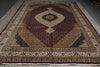 Load image into Gallery viewer, Decorative rug with intricate patterns on a plain background