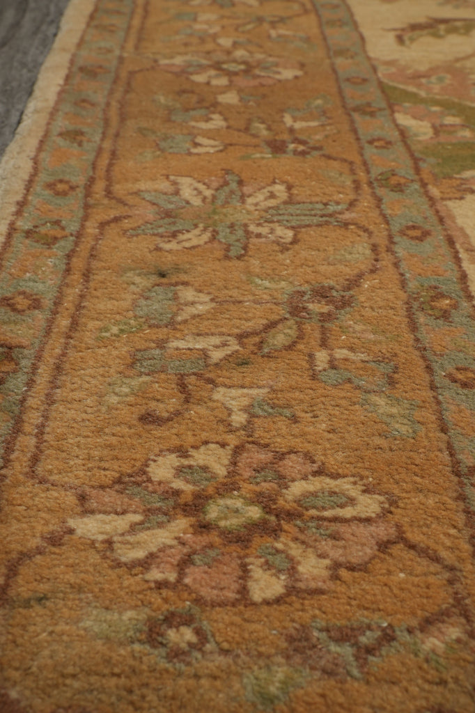 8 x 8 Square Handmade Chobi Agra Rug #F-5141