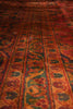 Load image into Gallery viewer, Close-up of a patterned fabric with red and black colors.