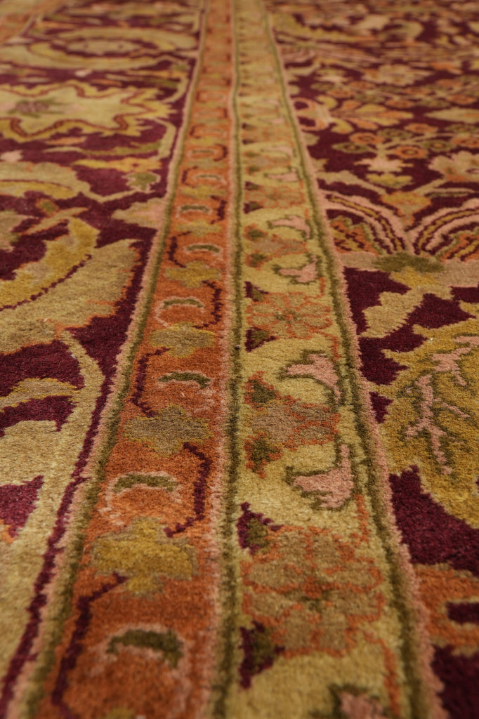 12 x 17.8 Quality Wool Handmade Jaipur Rug #F-4494