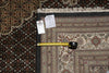 Load image into Gallery viewer, Decorative rug with a measuring tape and size tag on it