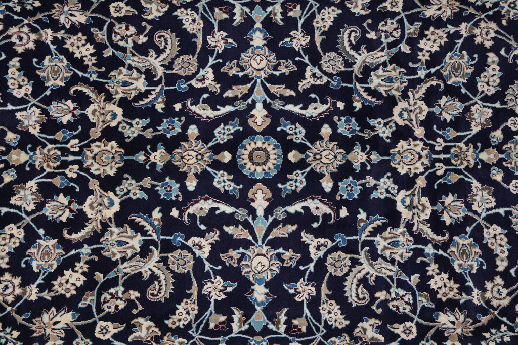 8 x 11.7 Persian Fine Nain Rug Iran #PIX-14345