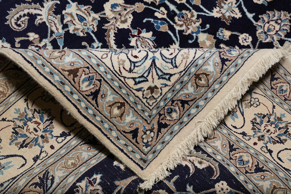 8 x 11.7 Persian Fine Nain Rug Iran #PIX-14345