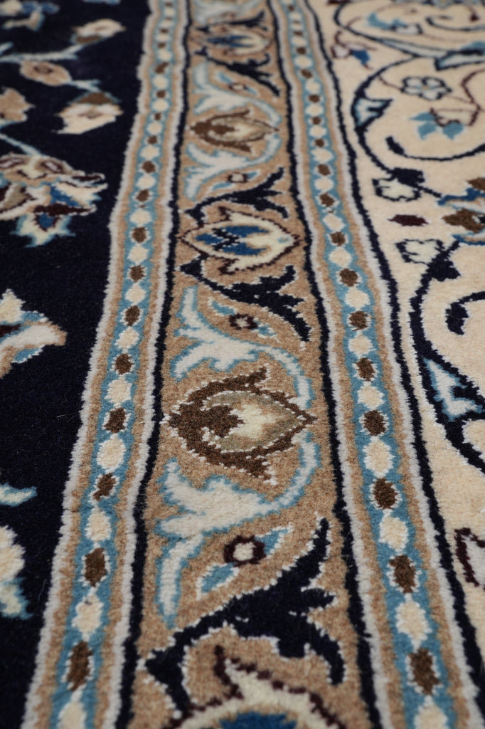 8 x 11.7 Persian Fine Nain Rug Iran #PIX-14345