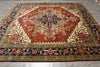 Load image into Gallery viewer, 9.9 x 10.1 Square New Handmade Wool Heriz Serapi Rug #F-4495