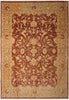 Load image into Gallery viewer, 8.10 x 11.7 New Handmade Zigler Chobi Peshawar Rug Warm Rust Gold #F-4187