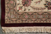 Load image into Gallery viewer, 12 x 15 High Quality Handmade Wool and Silk Rug Burgundy #F-4496