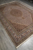 Load image into Gallery viewer, Decorative rug with intricate patterns on a wooden floor