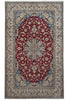Load image into Gallery viewer, 7 x 11 Signed Wool &amp; Silk Persian Nain Rug - Iran #PIX-22001
