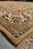 Load image into Gallery viewer, 12 x 18 New Handmade India Wool Large Rug Gold #F-4497
