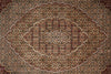 Load image into Gallery viewer, Close-up of a patterned rug with intricate designs.