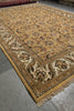 Load image into Gallery viewer, 12 x 18 New Handmade India Wool Large Rug Gold #F-4497