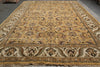 Load image into Gallery viewer, 12 x 18 New Handmade India Wool Rug Gold