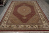 Load image into Gallery viewer, Decorative rug with intricate patterns on a wooden floor