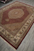 Load image into Gallery viewer, Decorative rug with intricate patterns on a wooden floor