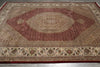Load image into Gallery viewer, Decorative rug with intricate patterns on a wooden floor