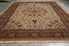 Load image into Gallery viewer, 11.8 x 16.3 High Quality 400 KPSI Authentic Persian Tabriz Rug Sheik Safi  Iran 1980&#39;s #PIX-15080