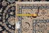 Load image into Gallery viewer, 6.9 x 10 Ivory Persian Wool &amp; Silk Nain Rug #PIX-16739