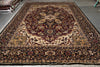 Load image into Gallery viewer, 12 x 18 New Handmade Wool Heriz Rug Burgundy #F-4498