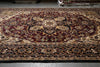 Load image into Gallery viewer, 12 x 18 New Handmade Wool Heriz Rug Burgundy #F-4498