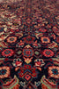 Load image into Gallery viewer, 10.5 x 15.9 Authentic 1970&#39;s Persian Tabriz Wool Rug Mahi Herati #PIX-6329