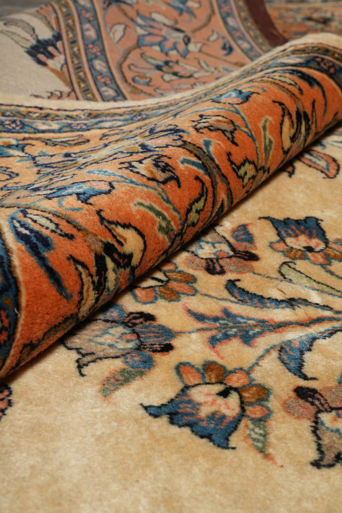 7 x 10 Fine Persian Sarouk Rug Fine Wool Dense Weave #B-72766