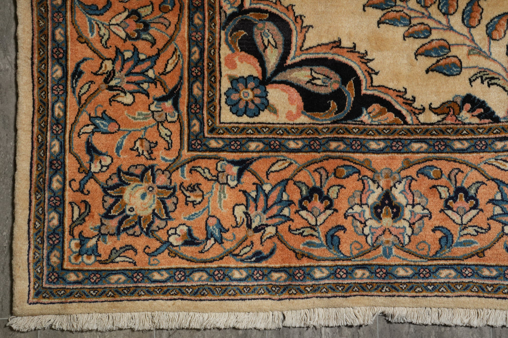 7 x 10 Fine Persian Sarouk Rug Fine Wool Dense Weave #B-72766
