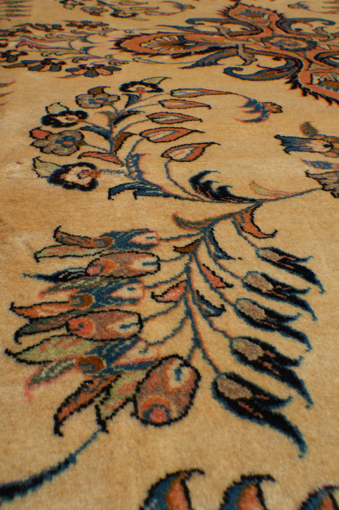 7 x 10 Fine Persian Sarouk Rug Fine Wool Dense Weave #B-72766
