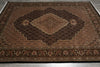 Load image into Gallery viewer, Decorative rug with intricate patterns on a wooden floor