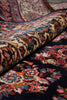 Load image into Gallery viewer, 6.9 x 10.8 Classy Quality Persian Sarouk Rug Royal Blue #B-72387