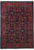 Load image into Gallery viewer, 7.3 x 10.4 Dark Blue Persian Bijar Sarouk Rug #B-72419