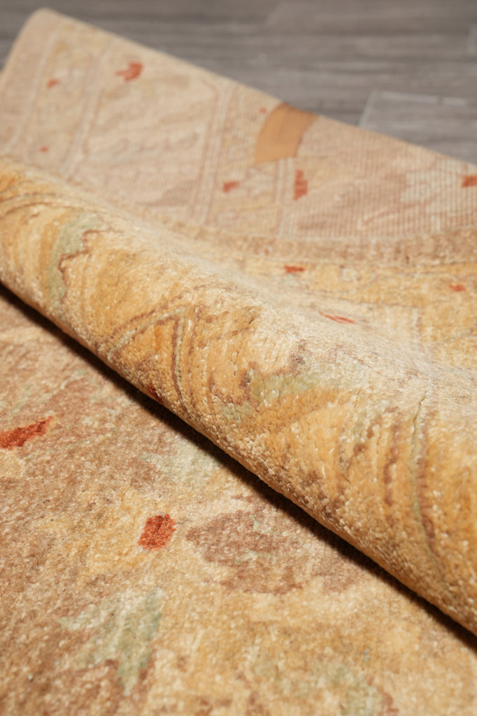 6 x 17.8 Gallery Size Wide Runner Great Quality Neutral Brown Gold #PIX-9965