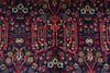 Load image into Gallery viewer, 7.3 x 10.4 Dark Blue Persian Bijar Sarouk Rug #B-72419