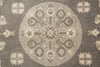 Load image into Gallery viewer, 9 x 12 Gray Chotan Chobi Handmade Rug #F-4191
