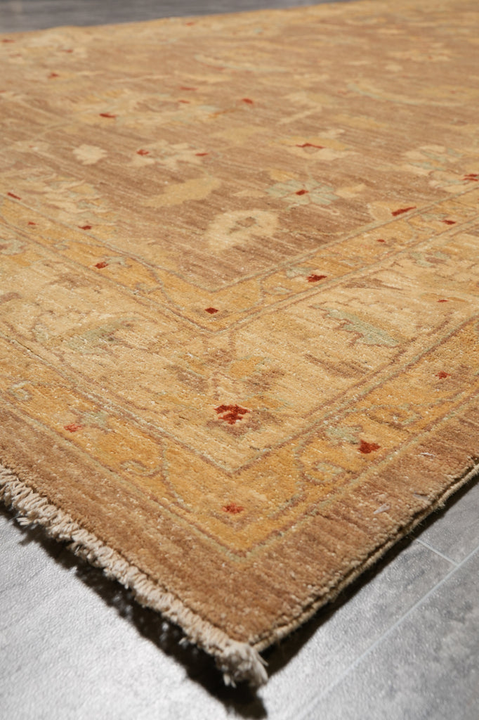 6 x 17.8 Gallery Size Wide Runner Great Quality Neutral Brown Gold #PIX-9965