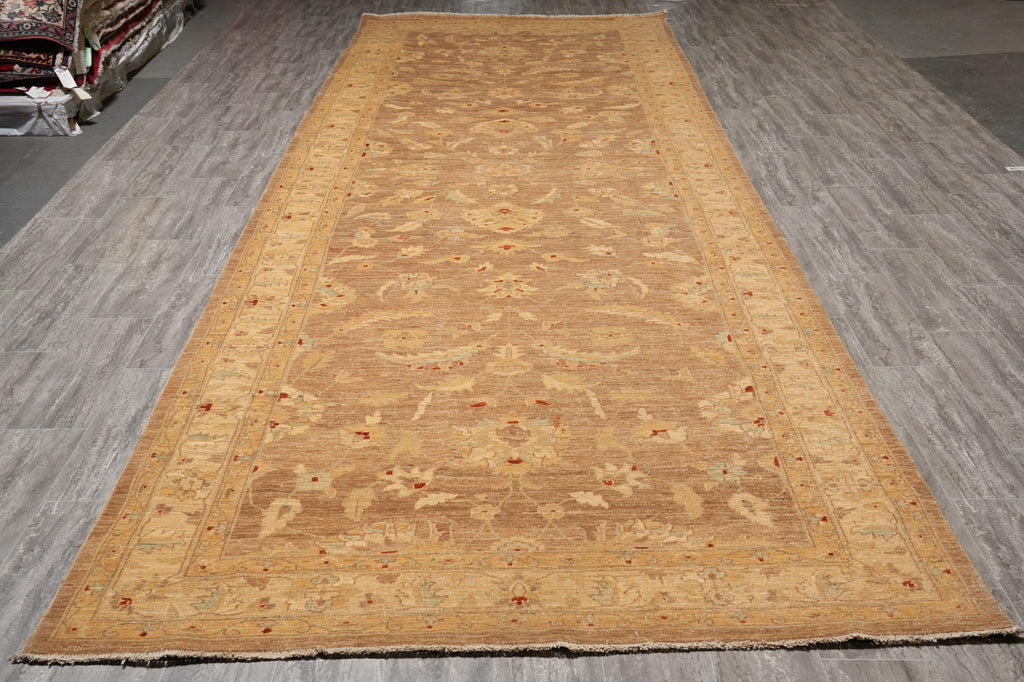 6 x 17.8 Gallery Size Wide Runner Great Quality Neutral Brown Gold #PIX-9965