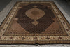 Load image into Gallery viewer, Decorative rug with intricate patterns on a wooden floor