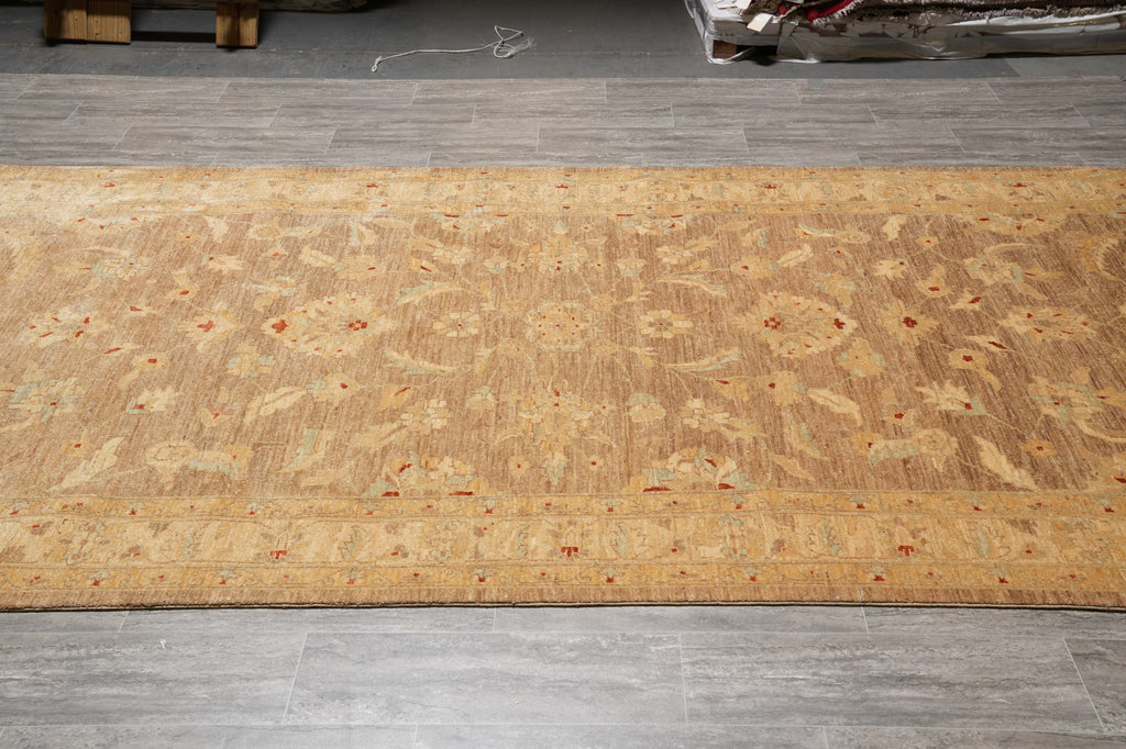6.1 x 17.8 Gallery Size Wide Runner Great Quality Neutral Brown Gold