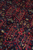 Load image into Gallery viewer, 7.3 x 10.4 Dark Blue Persian Bijar Sarouk Rug #B-72419