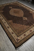 Load image into Gallery viewer, Decorative rug with intricate patterns on a wooden floor